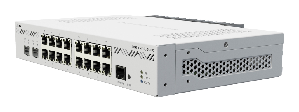 MikroTik CCR2004-16G-2S+PC — Sessiz, 16× Gigabit + 2× 10G SFP+ Firewall Router ürün fiyat/ fiyatı, satış, Hemen Al, Sepete Ekle